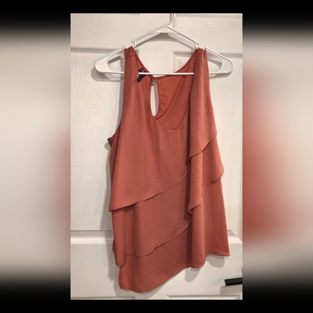 Maurices Terracotta Layered Tank Top